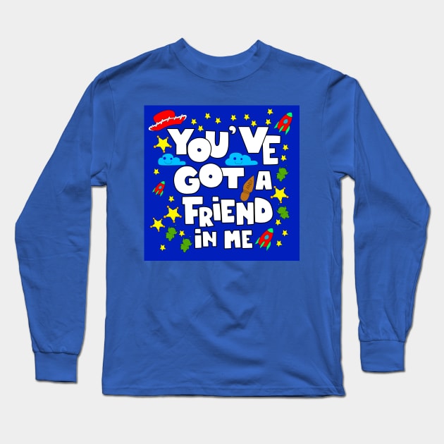 friends thats you got Long Sleeve T-Shirt by jorge_lebeau